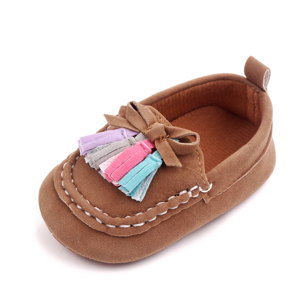 babyfit TASSEL prewalker anak bayi sepatu slip on antislip import mb-d18