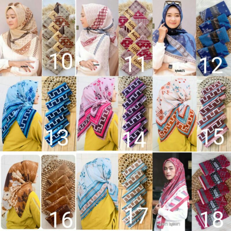 SALE HIJAB/SALE VOAL MOTIF/VOAL/VOAL MOTIF/HIJAB SEGIEMPAT VOAL