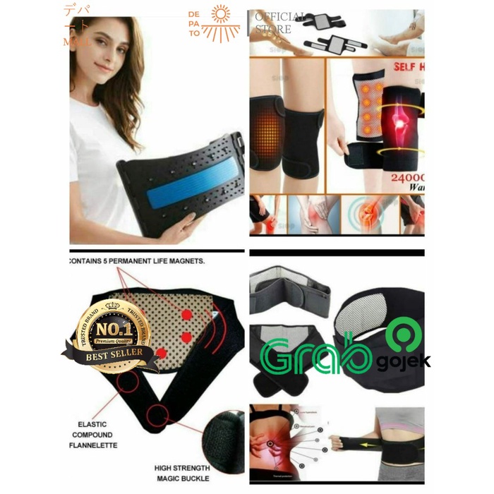 Ortopedi alat Terapi Pinggang Leher Lutut Magnetic Sabuk Magnet DP