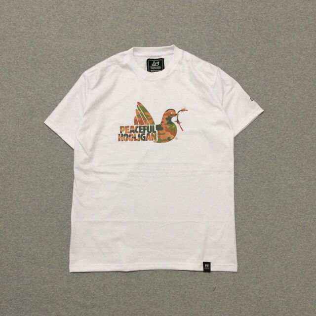 Kaos Peacefull Hooligan Camo - White