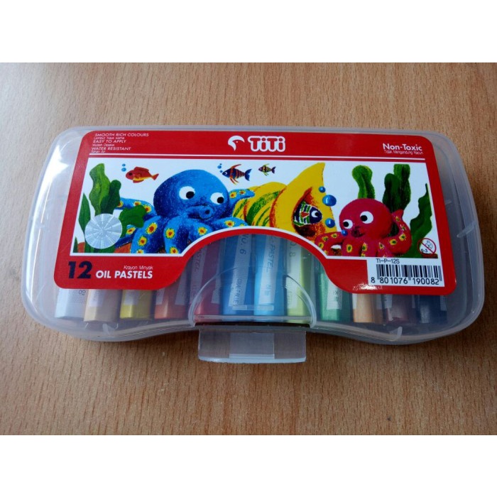 

PASTEL-DRY-OIL- TITI KRAYON MINYAK 12 WARNA / CRAYON 12 COLORS OIL PASTELS -OIL-DRY-PASTEL.