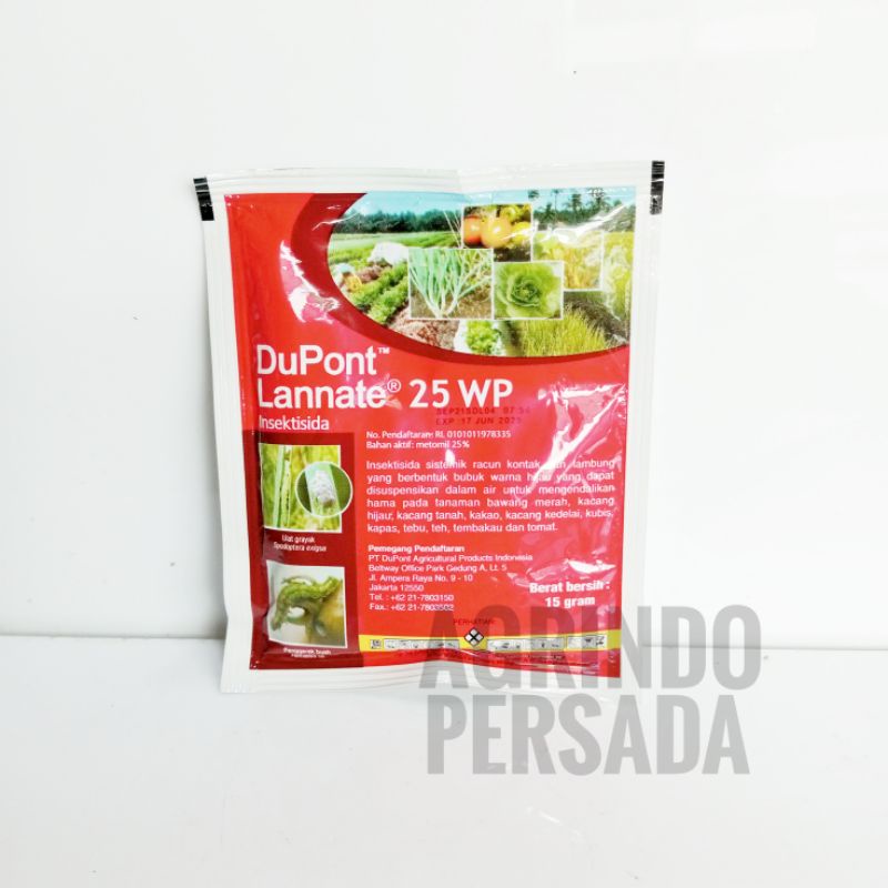 Insektisida Ulat Dupont Lannate 25WP 15 gram