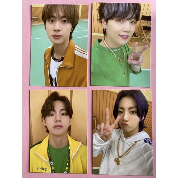 BTS Photocard Cardigan Butter jin suga taehyung jungkook
