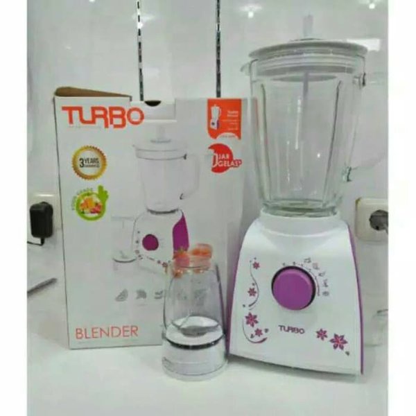 TURBO BLENDER PLASTIK EHM 8099 DAN KACA EHM 8098 ORIGINAL