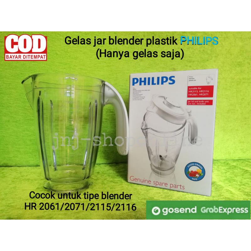 Gelas jar blender plastik PHILIPS