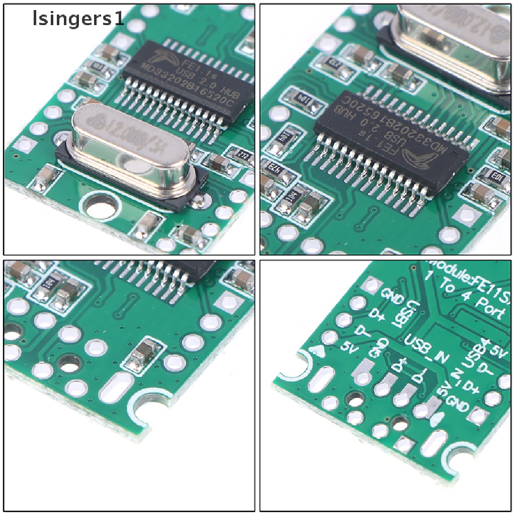 (lsingers1) Modul Expansion HUB Usb 2.0 Konsentrator 1 Menit 4 1 Menit Drag