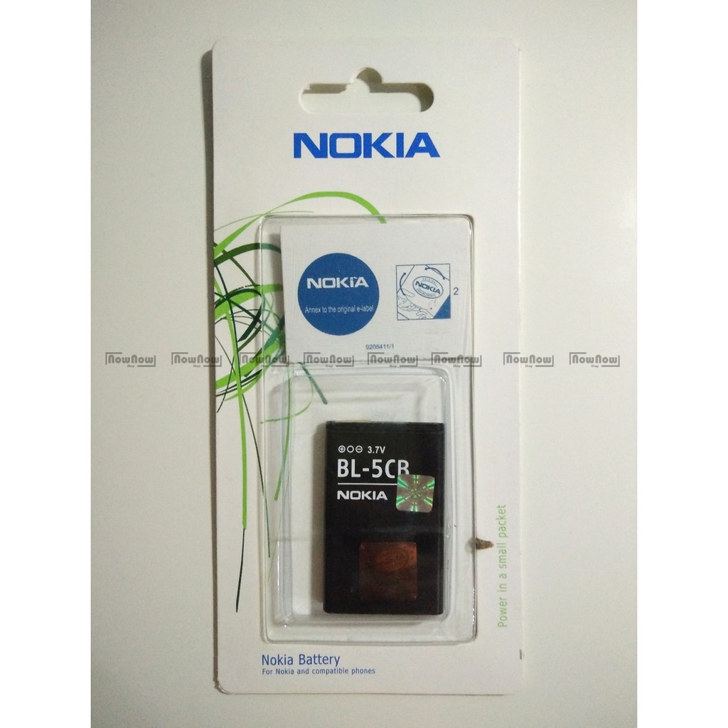 Baterai Nokia C1-01 C1-02 X2-01 X2-05 BL-5CB BL5CB Original ORI OEM Batre Battery Batu Batrai