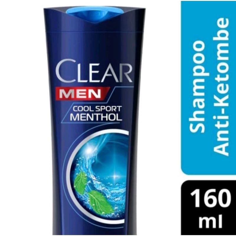 CLEAR MEN SHAMPOO ICE COOL MENTHOL 160 ml