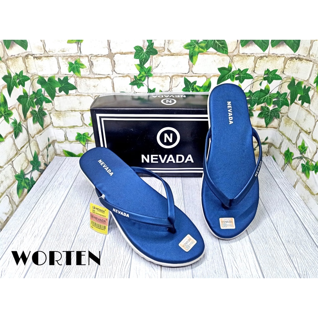 Sandal japit nevada wanita terbaru