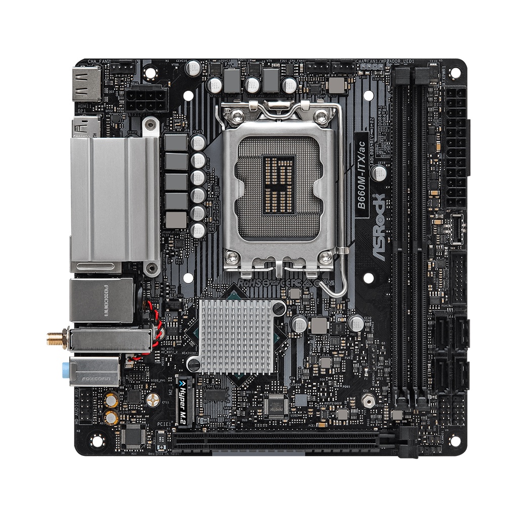 ASROCK MOTHERBOARD Intel Gen B660 m-ITX B660M ITX AC