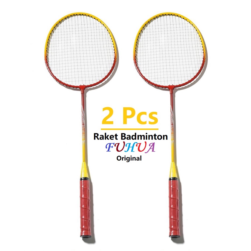 Original FUHUA Raket Badminton Raket 108 Olahraga Sport Racket 2 PCS