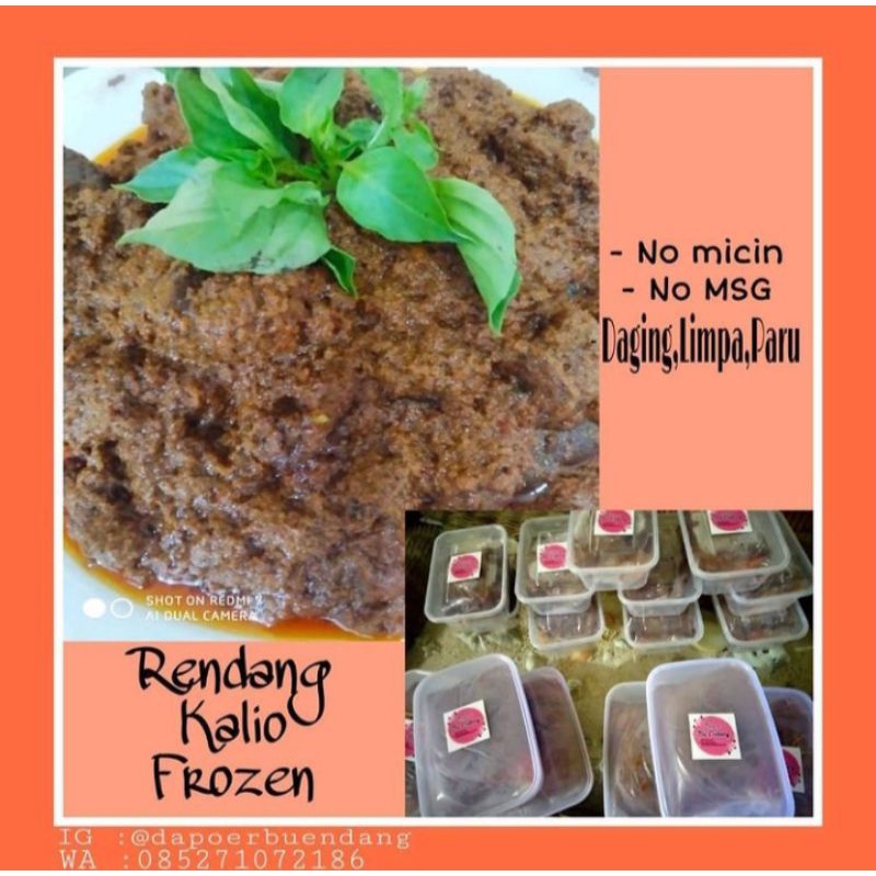 

Rendang Kalio Frozen