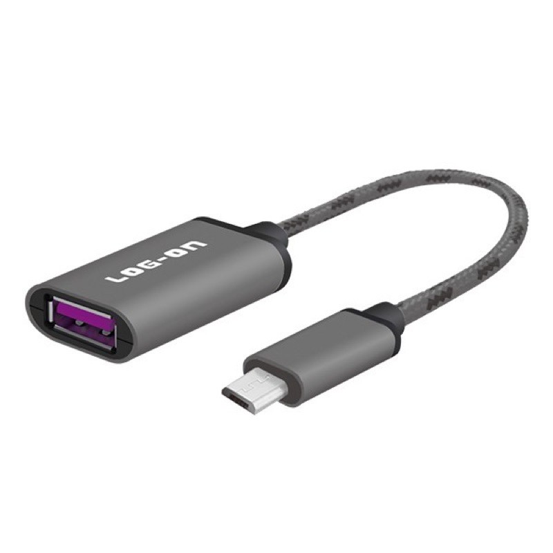 OTG KABEL LOGON LO-OT01 MICRO USB - TYPE-C - OTG TRANSFORM DATA STORAGE