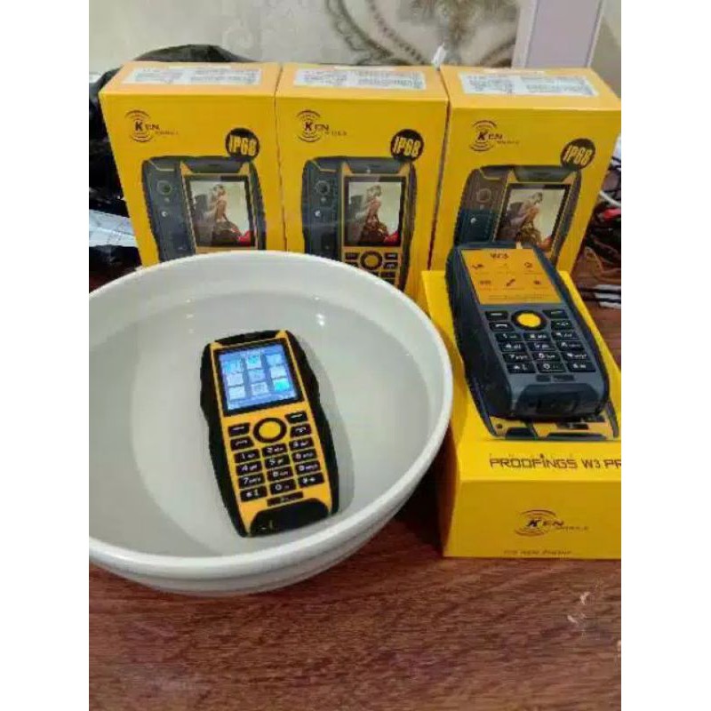 ken mobile w3 pro hp candibar anti air hp murah-5