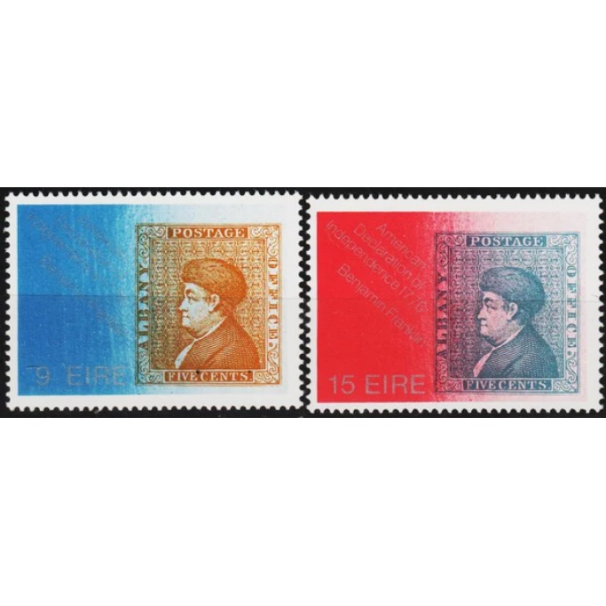 

Perangko Filateli G59 Ireland MNH 1v 01.05.1976 The 200TH Anniversary Of The AMERICAN DECLARATION