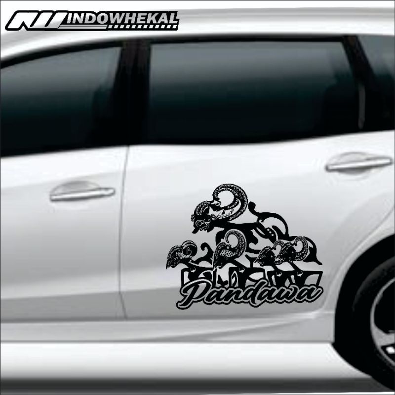 STIKER CUTTING KAP / BODI MOBIL WAYANG PANDAWA