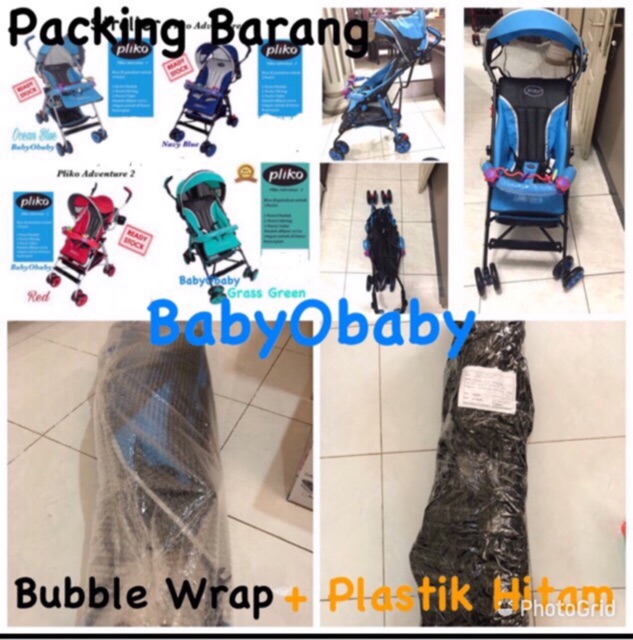 Stroller Bayi PLIKO Adventure 2 BARU STROLLER PLIKO TECHNO 107 / Pliko Adventure 108 Kereta Dorong Bayi /Dorongan Bayi/Stroller Kereta Dorong Bayi newborn/STROLLER PK 107 108/STROLLER BAYI MURAH