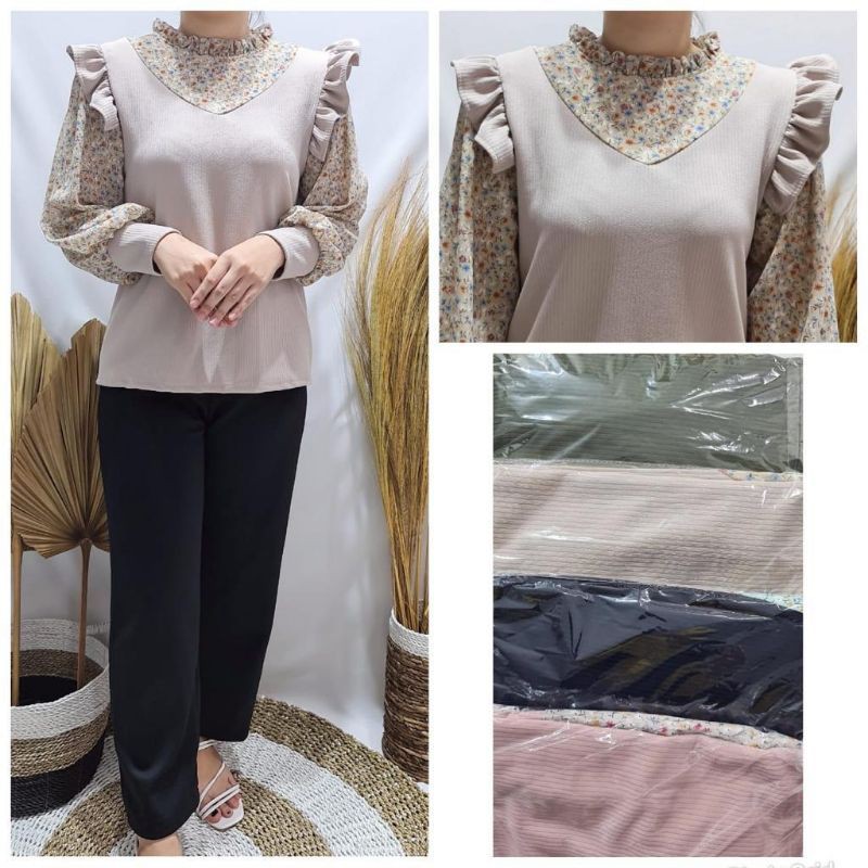 753#CAVEL BLOUSE ORIGINAL