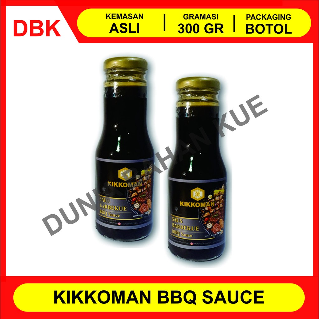 

KIKKOMAN BARBEQUE BBQ SAUCE / SAUS BARBEKUE HALAL 300GR