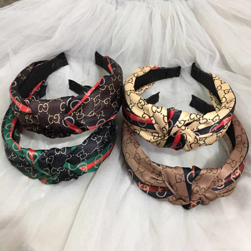 Bando Rambut Gucci  Import Bandana Ala Korea Motif