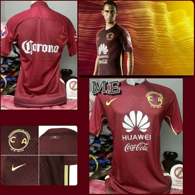 JERSEY CLUB AMERICA HOME CENTENARY 2016