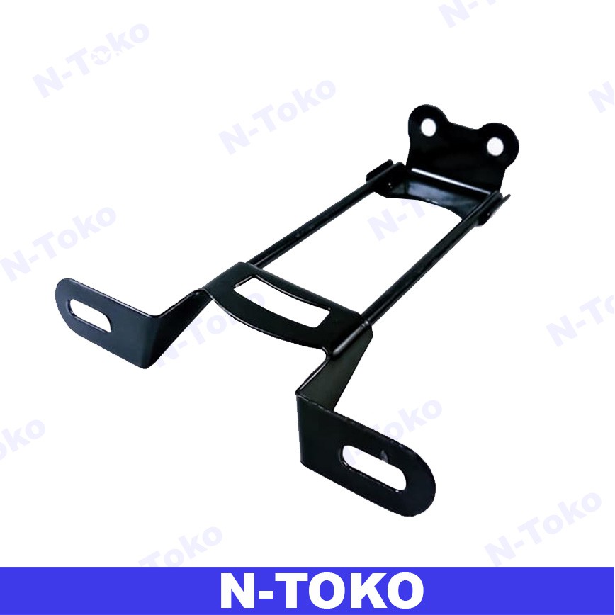 Breket Dudukan Plat Nomor Motor Satria FU 150 New Hitam Variasi