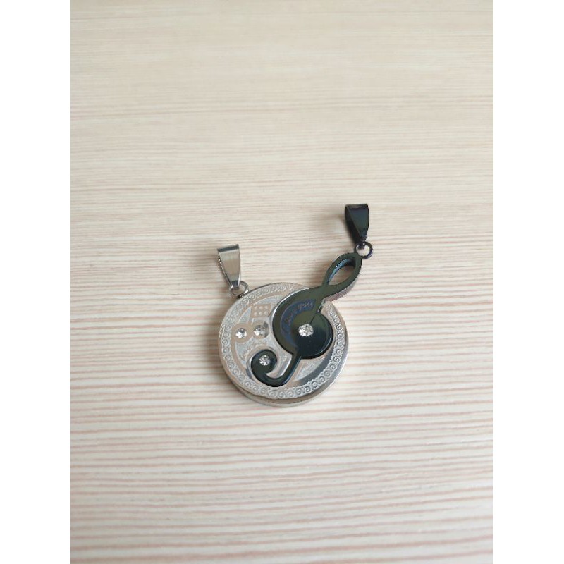 Liontin Couple Titanium liontin pasangan Cowok Cewek