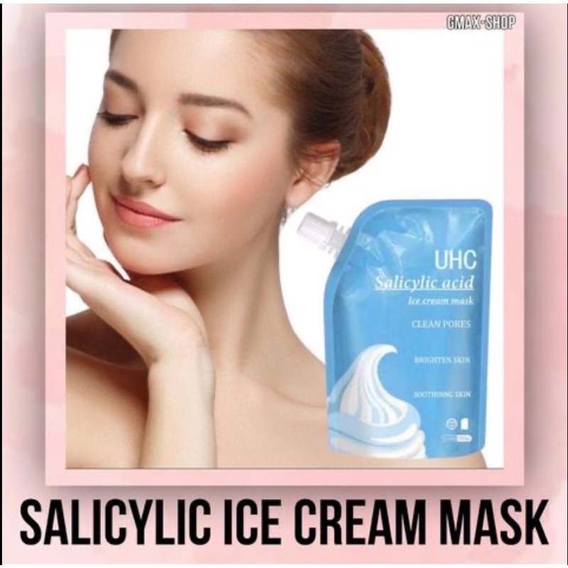 Jual SALICYLIC ACID ICE CREAM MASK original salicyllic acid masker es