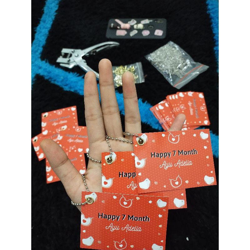

Hangtag / Pricetag Custom (Bebas Design)