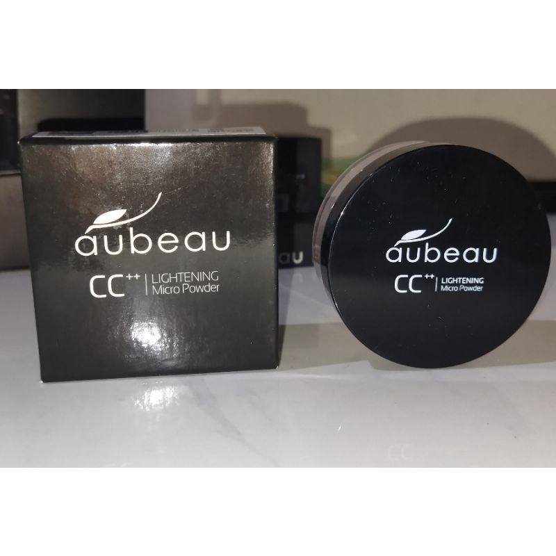 Aubeau Bedak Lighening micro pawder CC++02 natural baige