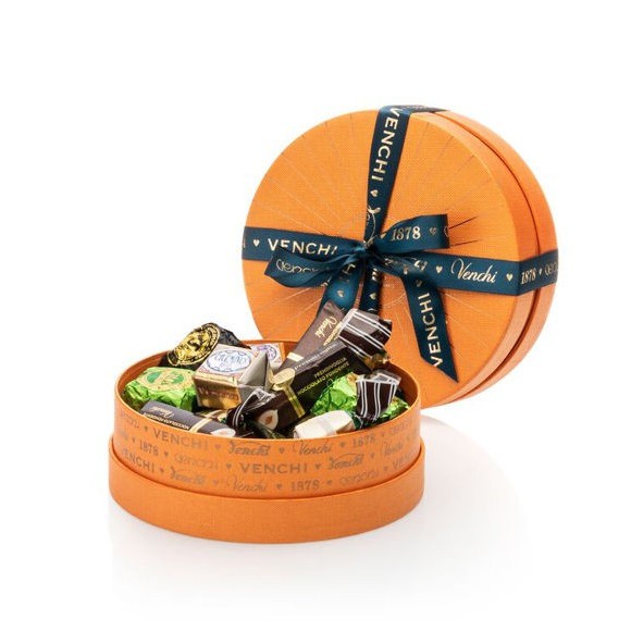 

Venchi Chocolate Premium Orange Hampers Gift Box - 212gr