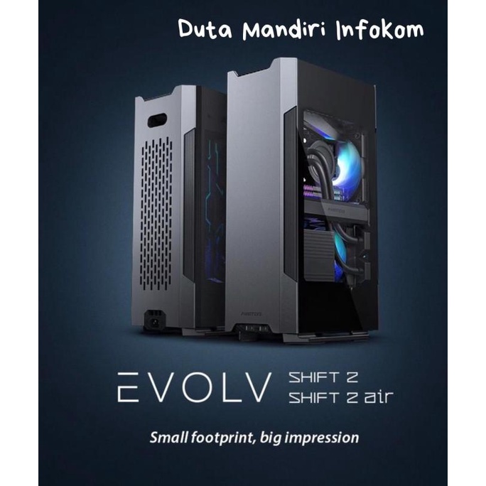 Phanteks Enthoo Evolv Shift 2 Tg - Tempered Glass Mini-Itx Gaming Case