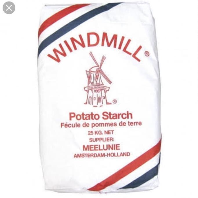 

WindMill Potato Starch / Sang Fen 25Kg Gosend / Grab only