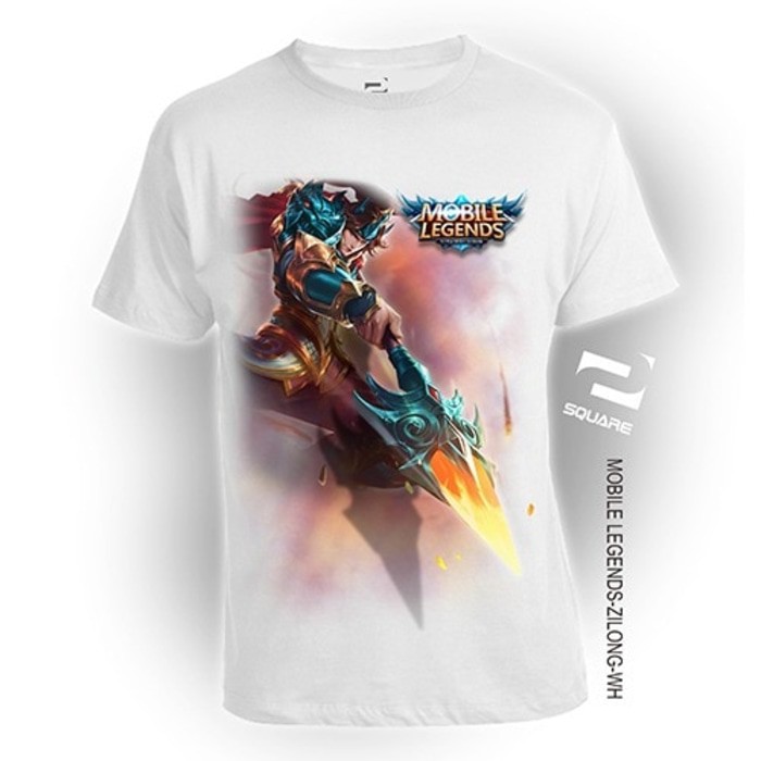BAJU 3D MOBILE LEGEND ZILONG- KAOS ANAK