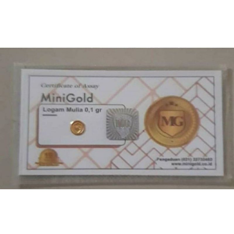 Minigold 0,1 gr