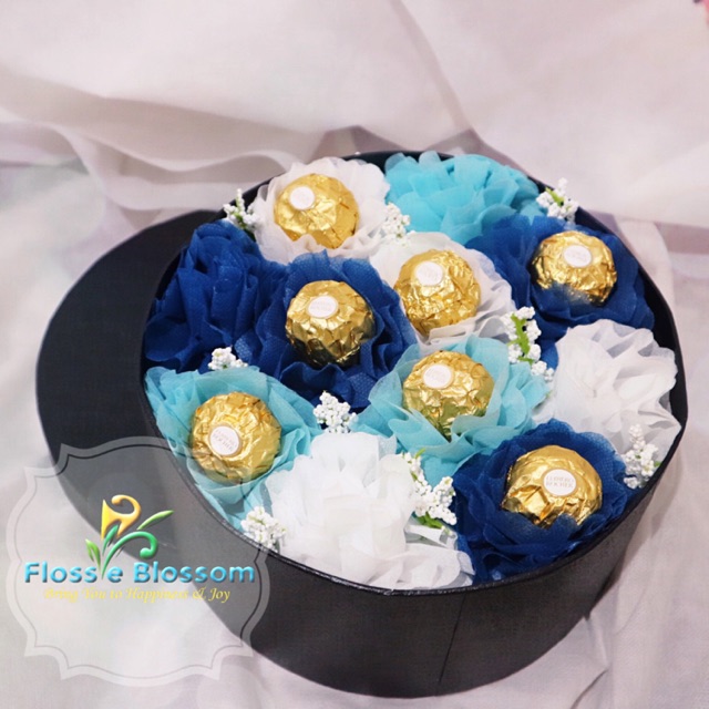 

Buket bunga box coklat valentine