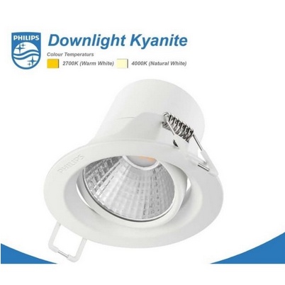 PHILIPS LAMPU DOWNLIGHT SPOT LED / SPOTLIGHT 5 WATT / 5W KYANITE 59752