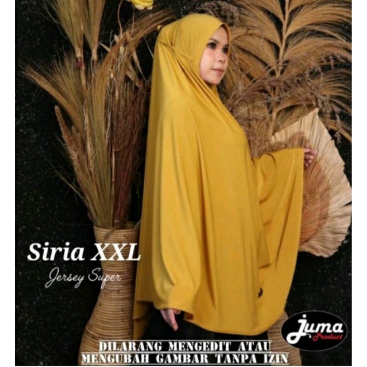 Jilbab | Hijab Juma Siria XXL Super jumbo | Original Produk By Juma