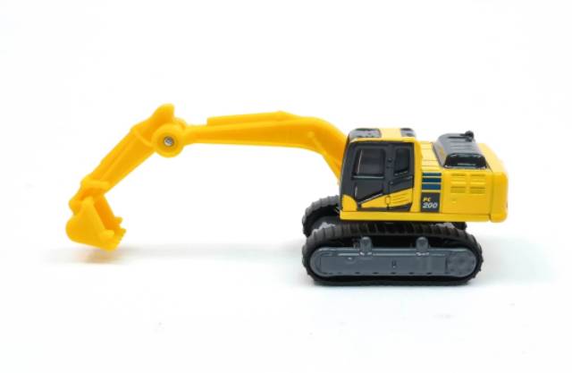 Tomica Reguler No 9 KOMATSU EXCAVATOR PC200-10 Miniatur Alat Berat TAKARA TOMY Original