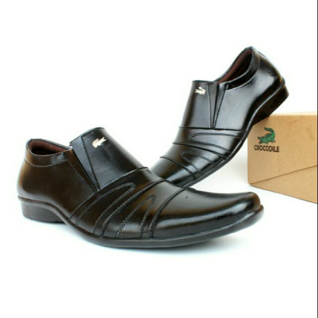SEPATU PRIA PANTOFEL CROCODILE KANTOR SLOP