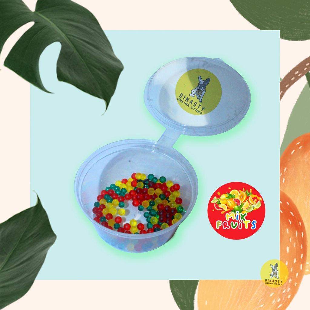 300Pcs Manik Rasa Buah ( Flavor Klik Ball ) Mix