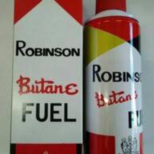 GAS ROBINSON / BUTANE FUEL ROBINSON (KHUSUS P JAWA) / ISI ULANG KOREK GAS