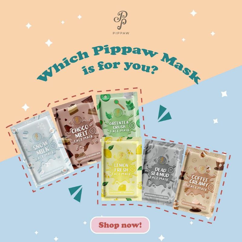 PIPPAW WASH OFF MASK