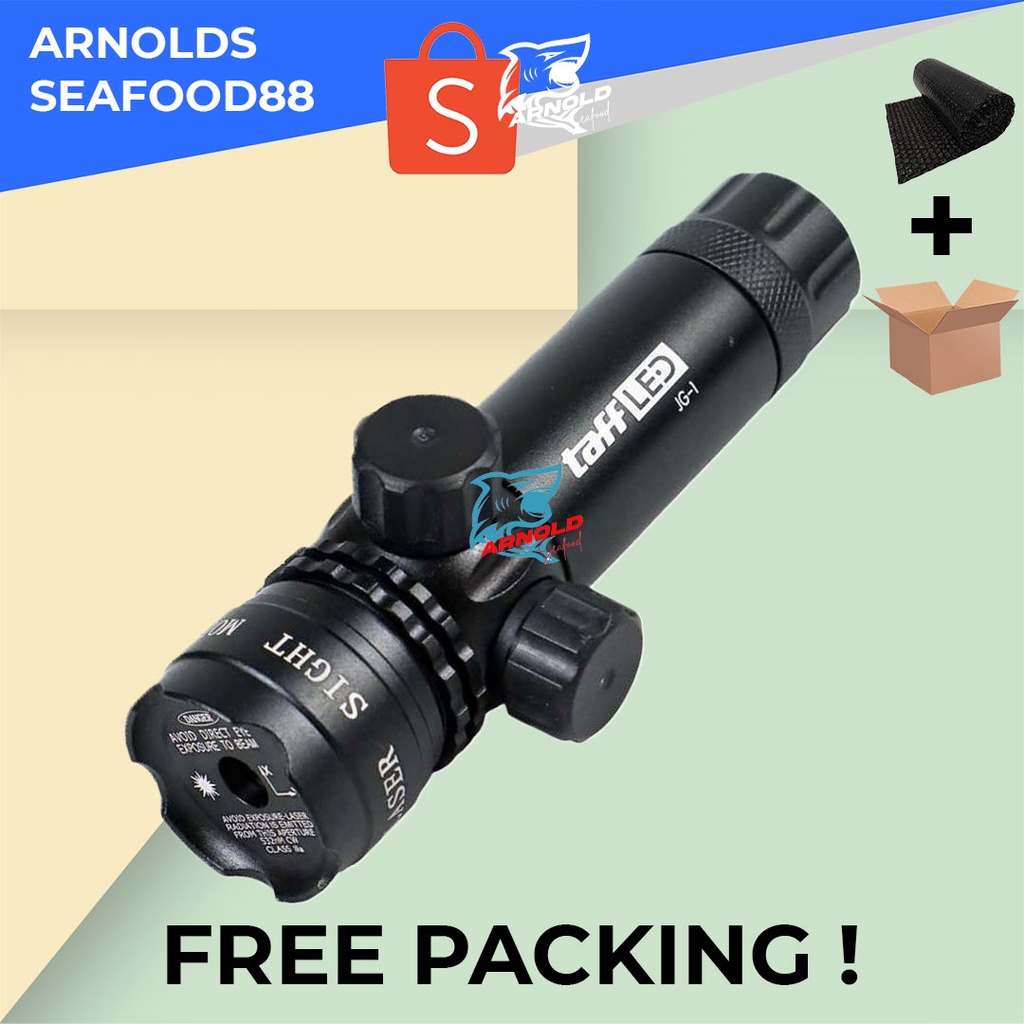 Tactical Green Dot Laser Gun Scope Mount Airsoft Rifle - Gun Laser Scope