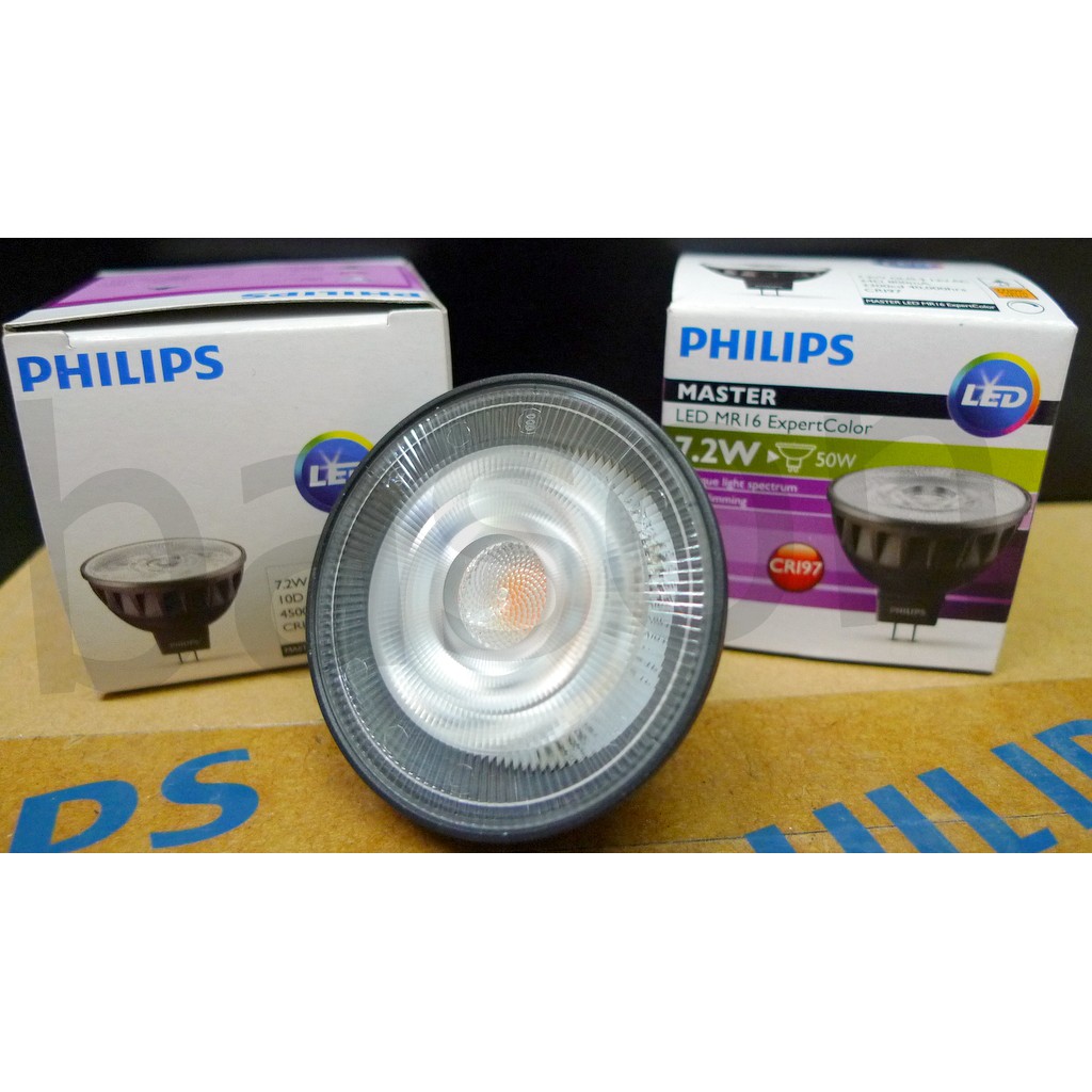 PHILIPS MASTER LED MR16 ExpertColor 7.2-50W CRI97 - Bohlam Halogen LED