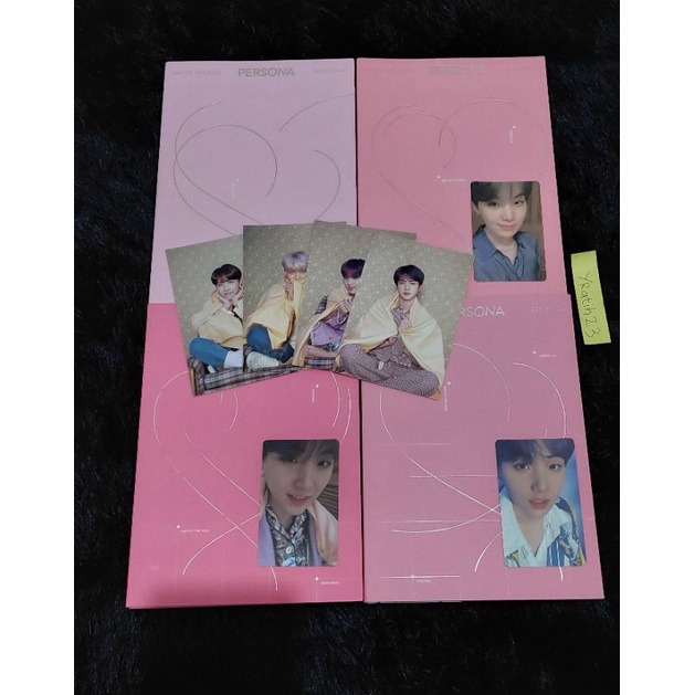 Album Persona BTS PC suga yoongi unsealed versi 1 2 3 4