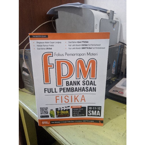 BANK SOAL FULL PEMBAHASAN FPM FISIKA 10-11-12 SMA
