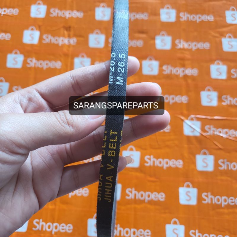VANBELT MESIN CUCI MULTI / FANBELT-VBELT-FAN BELT / KARET PANBEL UKURAN M23 - A24 - M25 - M26 - M26,