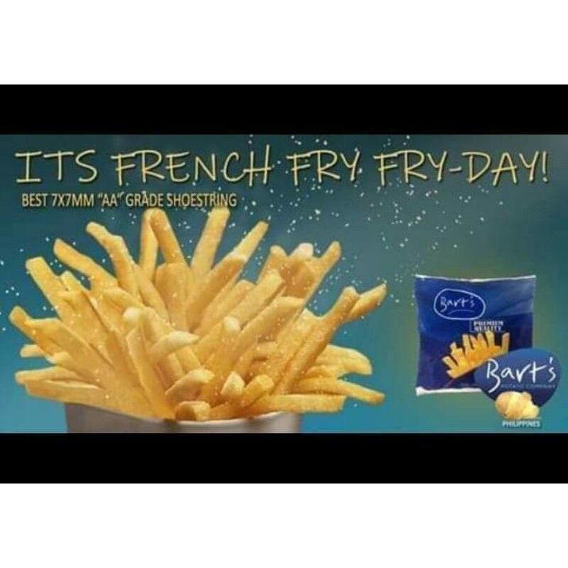 

Stik Kentang Bart's 1kg