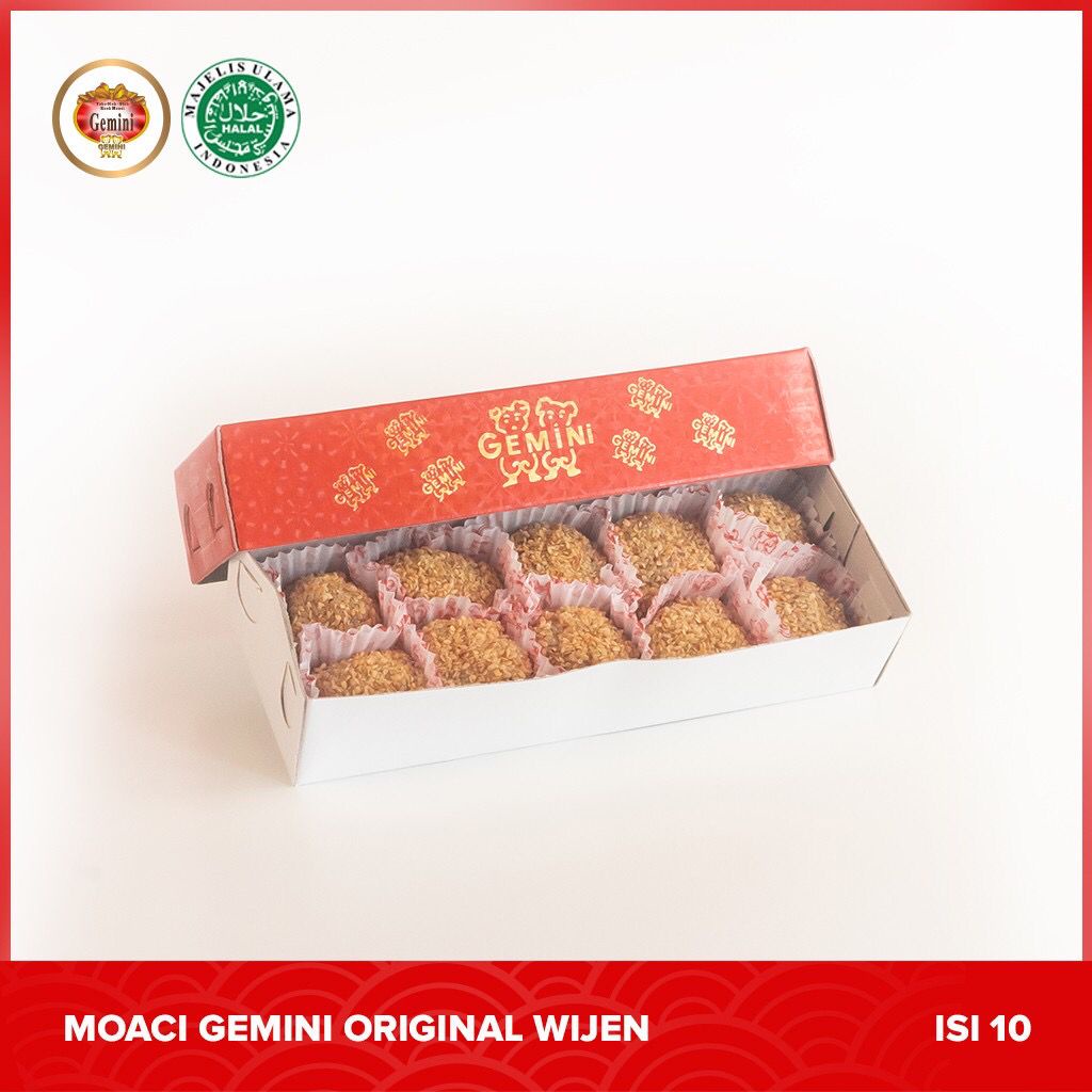 

Kueh Moaci Gemini Asli Semarang - Original Wijen